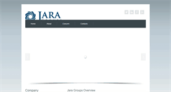 Desktop Screenshot of jaragroups.com